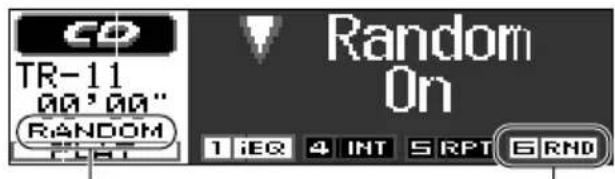 JVC KDLH1000R - To play back tracks at random (Random Play) - 2
