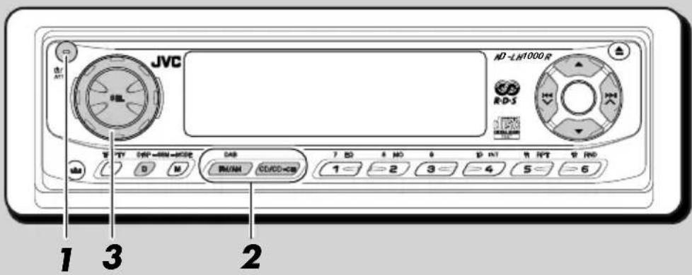 JVC KDLH1000R - ATTENTION: - 1