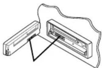 JVC KDLH7R - Note on cleaning the connectors: - 1