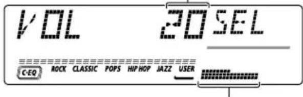 JVC KDLH7R - Ajustez le volume. - 2