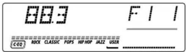 JVC KDLH7R - Press and hold the number button (in this example, 1) for more than 2 seconds. - 2
