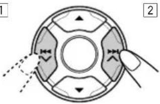 JVC KDLH7R - Klok instellen - 3