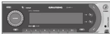 GRUNDIG ALLIXX SCD 5410 DAB - Modification des réglages EXPERT - 1