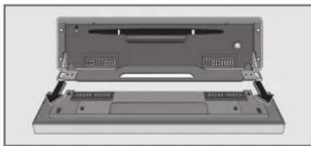 GRUNDIG ALLIXX SCD 5410 DAB - Panneau de commande amovible - 2