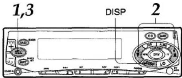 AIWA CTFX719 - AJUSTE DEL RELOJ - 1