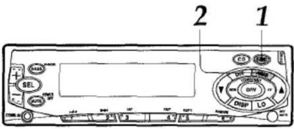 AIWA CTFX719 - Programación automática de las estaciones (memoria automática) - 1