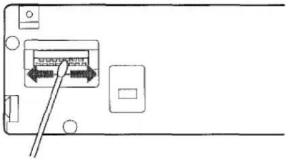 AIWA CTFX719 - Nettoyage du connecteur - 1