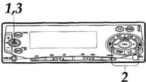 AIWA CTFX719 - AJUSTE DEL TONO DEL TIMBRE - 1