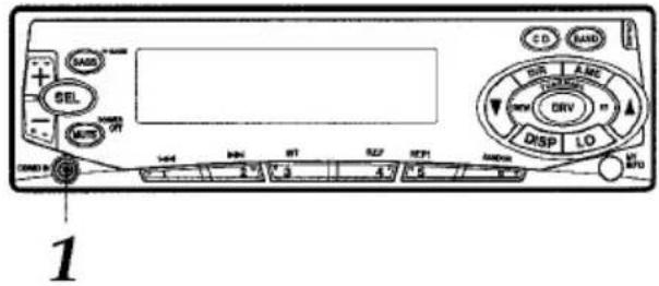 AIWA CTFX719 - RACCORDEMENT D'UN LECTEUR DE CD/MD PORTABLE OU D'UN AUTRE APPAREIL - 1