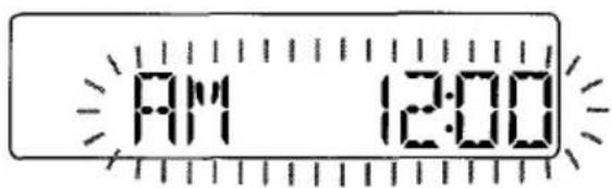 AIWA CTFX719 - REGLAGE DE L'HORLOGE - 2