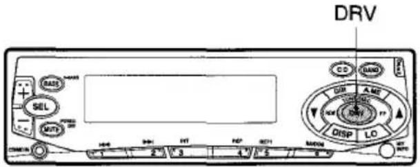 AIWA CTFX719 - DRV (ajustement de l'étage audio par le conducteur) - 1