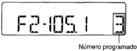AIWA CTFX719 - Programación manual de las estaciones - 2