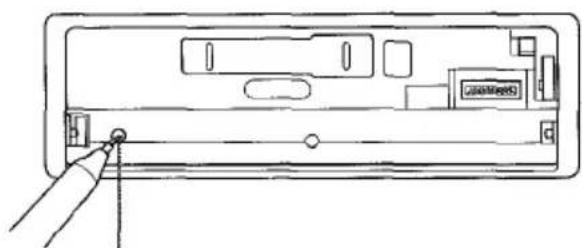 AIWA CTFX719 - Reset button - 1