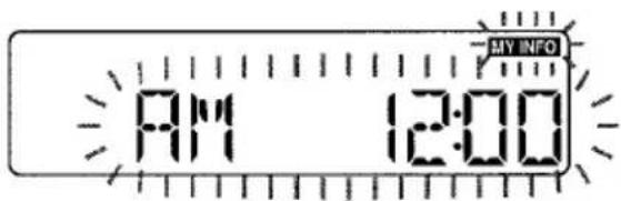 AIWA CTFX719 - FONCTION MES INFORMATIONS - 4