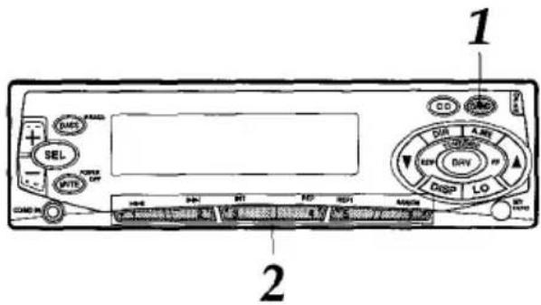 AIWA CTFX719 - To tune in the preset stations - 1