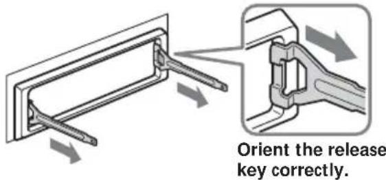AIWA CDCX504MP - Remove the protection collar. - 1