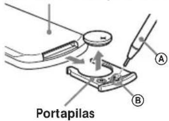 AIWA CDCX504MP - Cambio de la pila - 1