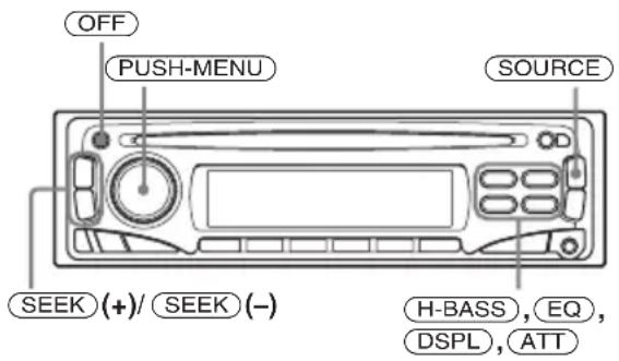 AIWA CDCX504MP - FONCTIONNEMENT DE BASE, RÉGLAGE DU SON ET DE L'HEURE - 1