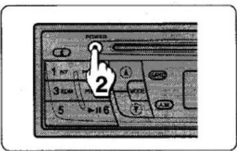 AIWA CDCX10 - Retrait du panneau de commande - 2