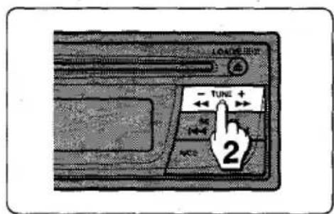 AIWA CDCX10 - Prereglage de stations - 3