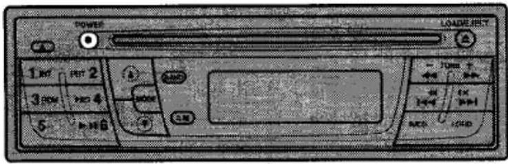 AIWA CDCX10 - Panneau de commande - 2