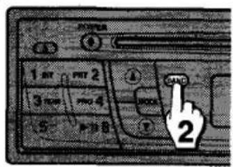 AIWA CDCX10 - Oprima cualesquiera de los botones (excepto el  ) para conectar el aparato. - 1