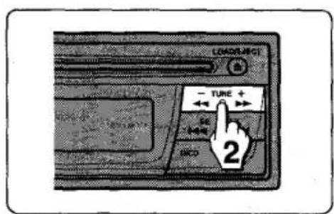 AIWA CDCX10 - PRESETTING STATIONS - 3