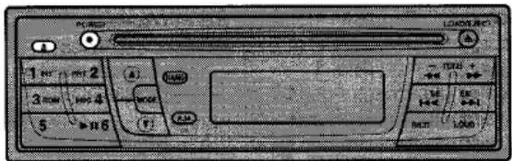 AIWA CDCX10 - Retrait du panneau de commande - 1
