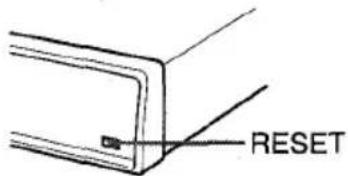 AIWA CDCX10 - Reset button - 1