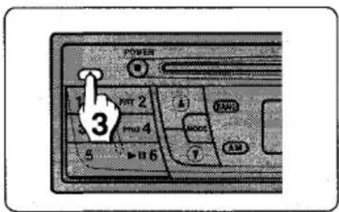AIWA CDCX10 - Retrait du panneau de commande - 3