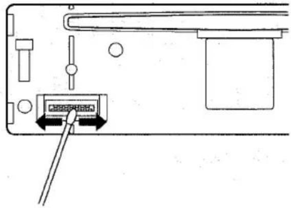 AIWA CDCX116 - Nettoyage du connecteur - 1