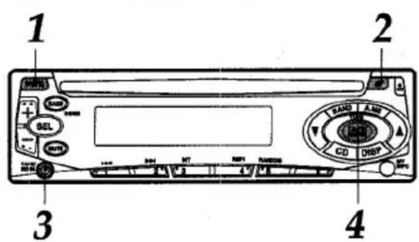 AIWA CDCX116 - RACCORDEMENT D'UN LECTEUR DE CASSETTE/ MD PORTABLE OU D'UN AUTRE APPAREIL - 1