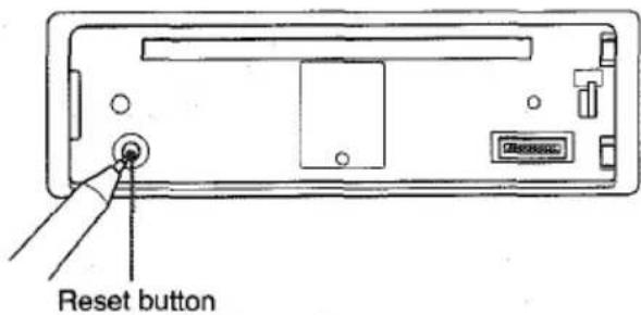 AIWA CDCX116 - Reset button - 1