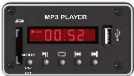 ALECTO PAS210mix - WERKING MP3-SPELER - 1