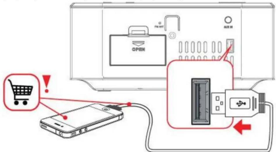 AKAI AWS80 - Fente USB - 1