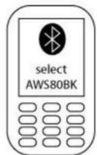 AKAI AWS80 - Commande avec BLUETOOTH - 3