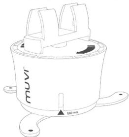 Veho Muvi XLapse - What's in the box 2. Mounting your camera 3. Mounting your iPhone/Smartphone 4. Setting and using the Muvi X-Lapse - 1