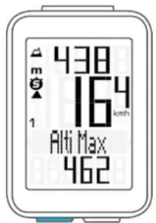 VDO M4 WR - Altitude maximale - 1