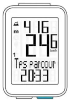 VDO M4 WR - Temps actuel - 1