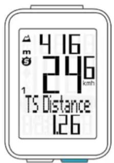 VDO M4 WR - Distance partielle - 1