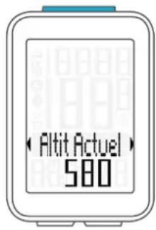 VDO M4 WR - Recalibrage de l'altitude avant le départ - 1