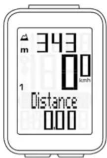 VDO M4 WR - Recalibrage de l'altitude avant le départ - 4