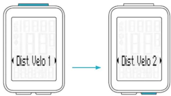 VDO M4 WR - Réglages - valeurs totales / distance totale - 3