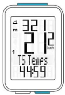 VDO M4 WR - Arrêt du compteur partiel - 1
