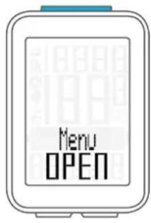 VDO M4 WR - Réglages - langue - 1