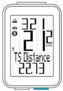 VDO M4 WR - Démarrage du compteur partiel - 2