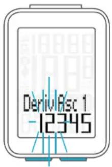 VDO M4 WR - Réglages - valeurs totales / dénivelé en montée - 1