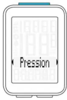 VDO M4 WR - Réglages - altitude actuelle - 1