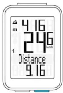 VDO M4 WR - Fonctions de la touche BIKE - 1