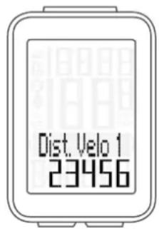 VDO M4 WR - Réglages - valeurs totales / distance totale - 4